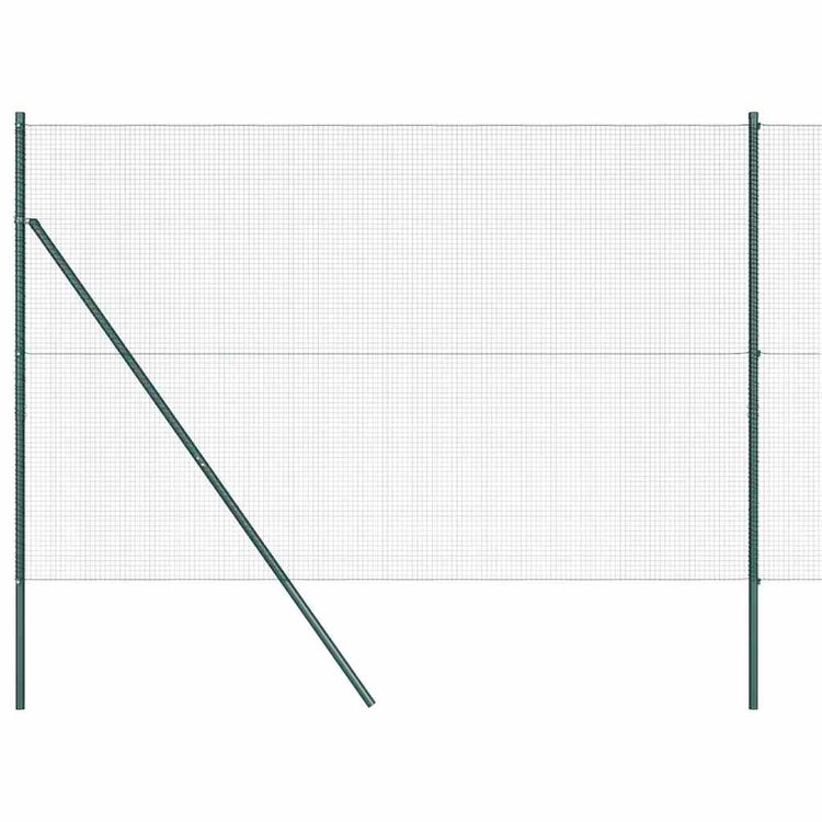Poteau de clôture Vidaxl vert 10 x 1,5 m (maille 16 x 16 mm)