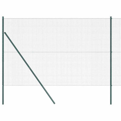 Poteau de clôture Vidaxl vert 10 x 1,6 m (maille 16 x 16 mm)
