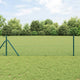Vidaxl poteau de clôture vert 25 x 0,5 m (maille 19 x 19 mm) acier