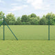 Vidaxl poteau de clôture vert 25 x 1 m (maille 12 x 12 mm) acier