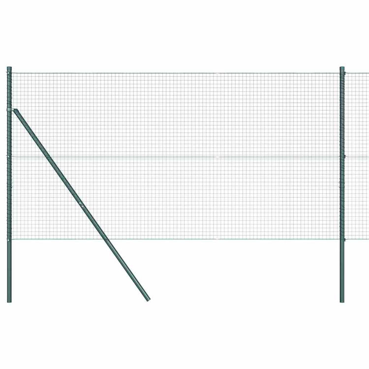 Poteau de clôture Vidaxl vert 25 x 1,2 m (maille 25 x 25 mm)