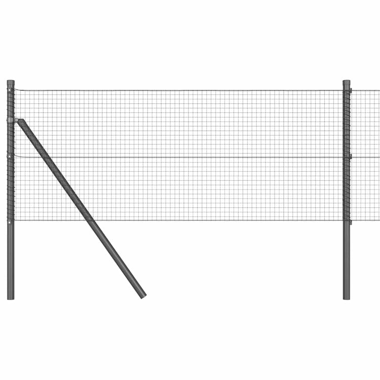 Poteau de clôture Vidaxl gris 50 x 0,4 m (maille 19 x 19 mm)