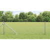 Vidaxl poteau de clôture argent 10 x 0,6 m (maille 25 x 25 mm) acier
