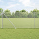 Vidaxl poteau de clôture argent 10 x 1,4 m (maille 12 x 12 mm) acier