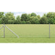 Vidaxl poteau de clôture argent 25 x 0,6 m (maille 19 x 19 mm) acier