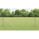Vidaxl poteau de clôture argent 25 x 0,6 m (maille 25 x 25 mm) acier