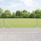 Vidaxl poteau de clôture argent 10 x 0,6 m (maille 25 x 25 mm) acier