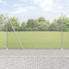 Vidaxl poteau de clôture argent 10 x 1,6 m (maille 12 x 12 mm) acier
