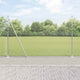 Vidaxl poteau de clôture argent 10 x 1,6 m (maille 16 x 16 mm) acier