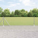 Vidaxl poteau de clôture argent 25 x 0,6 m (maille 19 x 19 mm) acier