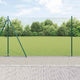 Poteau de clôture Vidaxl vert 10 x 1,4 m (maille 25 x 25 mm)
