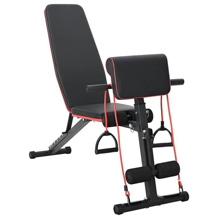 Vidaxx banc de musculation noir 131 x 41 x 100 cm acier enduit de poudre