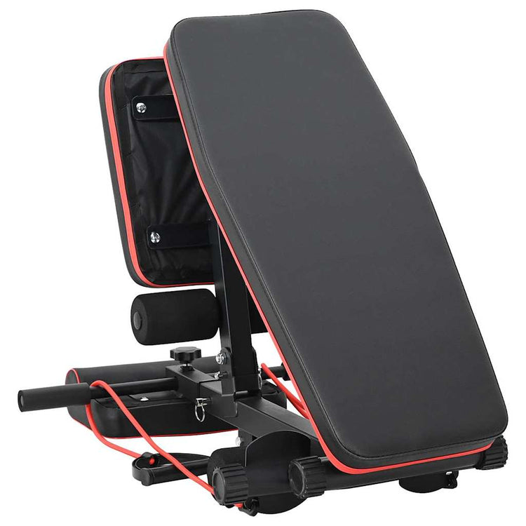 Vidaxx banc de musculation noir 131 x 41 x 100 cm acier enduit de poudre