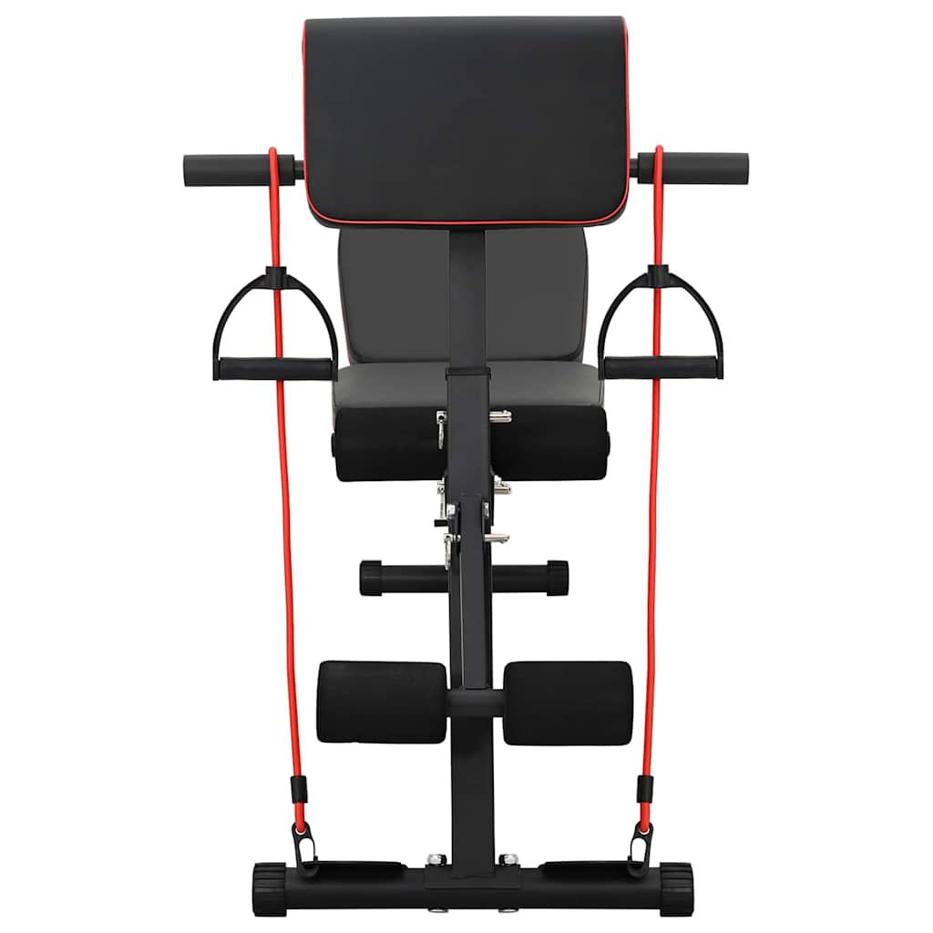 Vidaxx banc de musculation noir 131 x 41 x 100 cm acier enduit de poudre