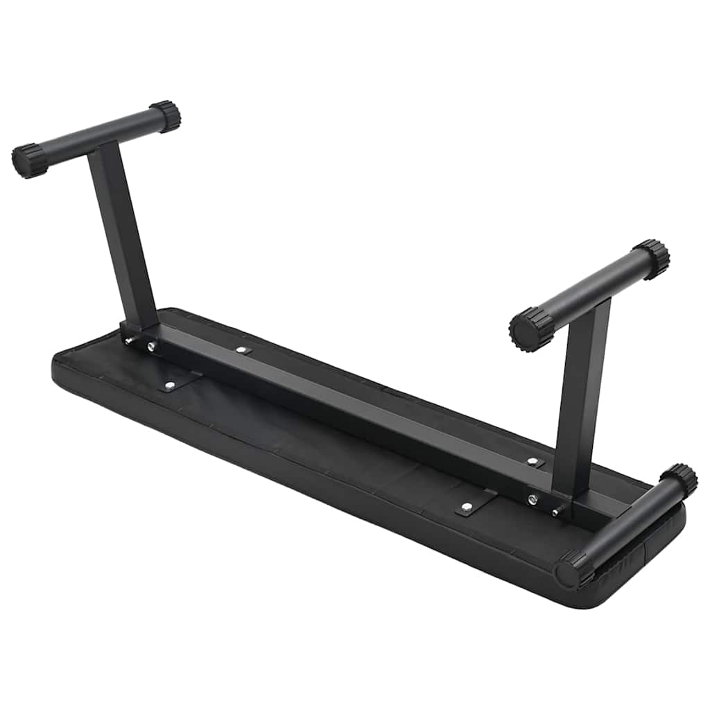 VidaXL banc de musculation noir 108 x 27 x 41 cm acier enduit de poudre