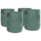 Vidaxxl sacs à déchets de jardin 4 pcs vert 79 x 79 x 99,5 cm polypropylène