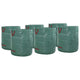 Vidaxxl sacs à déchets de jardin 12 pcs vert 45 x 45 x 76 cm polypropylène