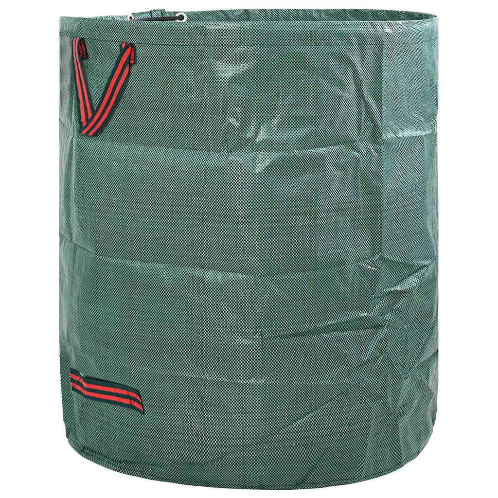 Vidaxxl sacs à déchets de jardin 12 pcs vert 45 x 45 x 76 cm polypropylène
