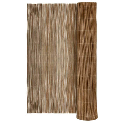 Vidaxl willow fence natural 140 x 300 cm willow