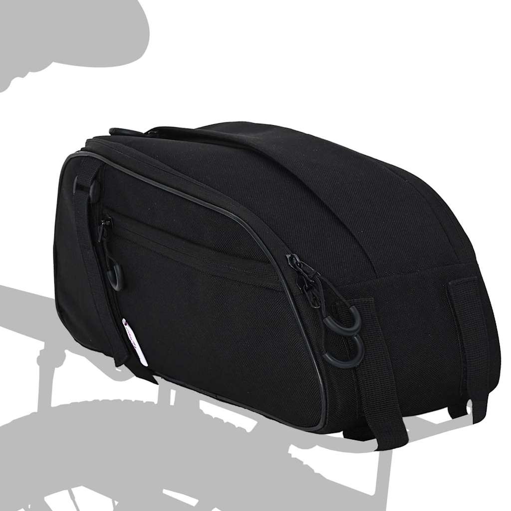 Vidaxx sac de vélo noir 38 x 16 x 16 cm polyester