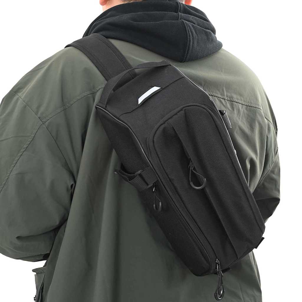 Vidaxx sac de vélo noir 38 x 16 x 16 cm polyester