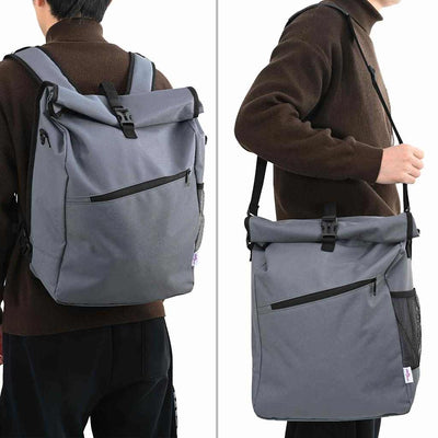 Vidaxx sac de vélo gris 33 x 16 x 60 cm polyester