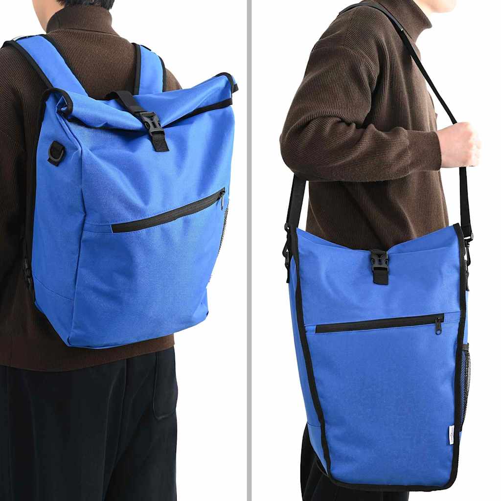 Vidaxx sac de vélo bleu 33 x 16 x 60 cm polyester
