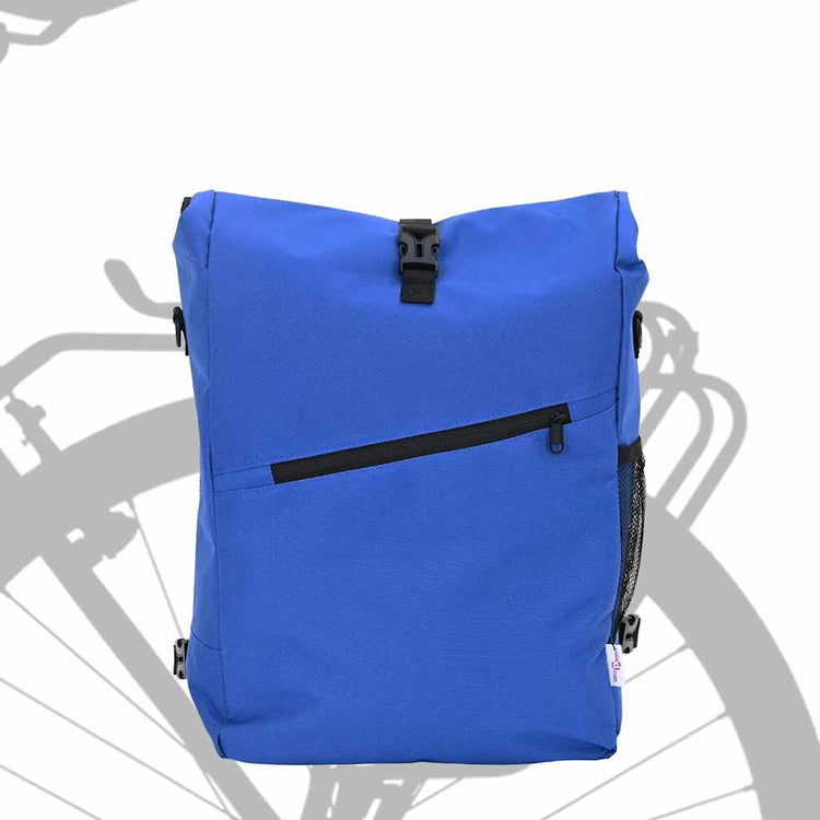 Vidaxx sac de vélo bleu 33 x 16 x 60 cm polyester