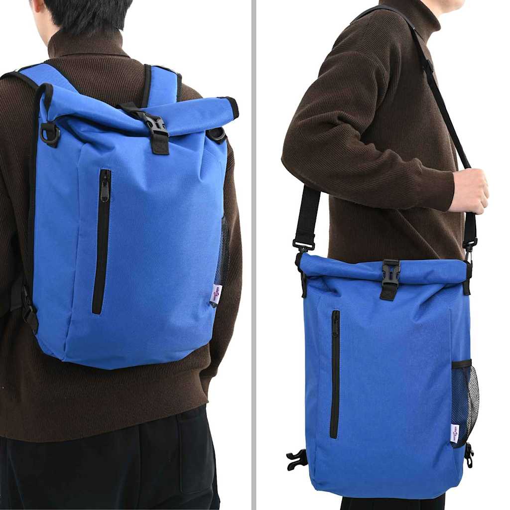Vidaxx sac de vélo bleu 31 x 13 x 58 cm polyester