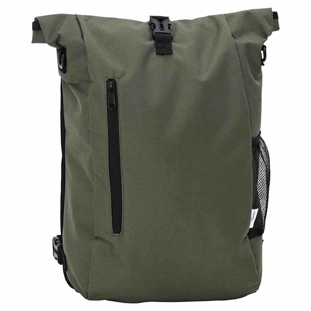 Vidaxx sac de vélo vert olive 31 x 13 x 58 cm polyester