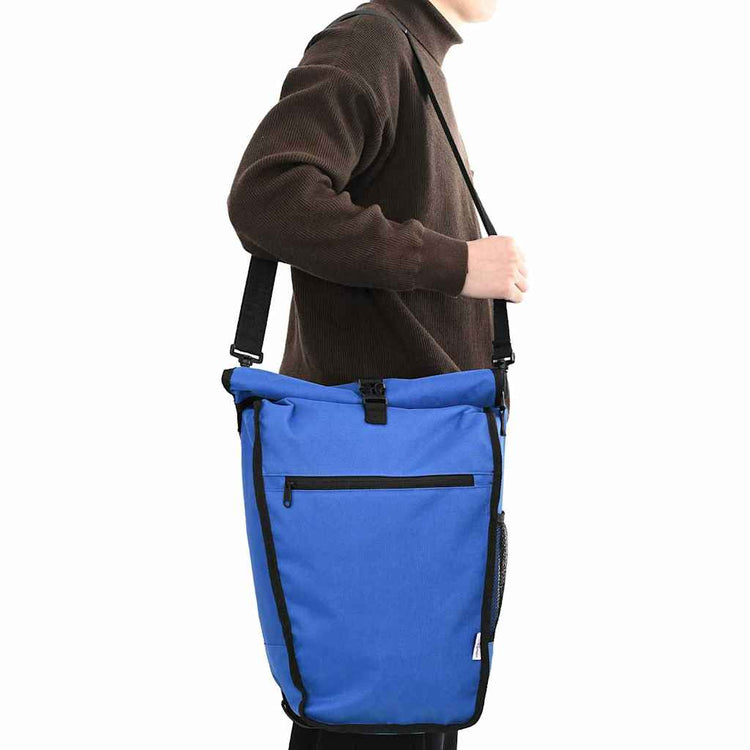 Vidaxx sac de vélo bleu 34 x 16 x 59 cm polyester