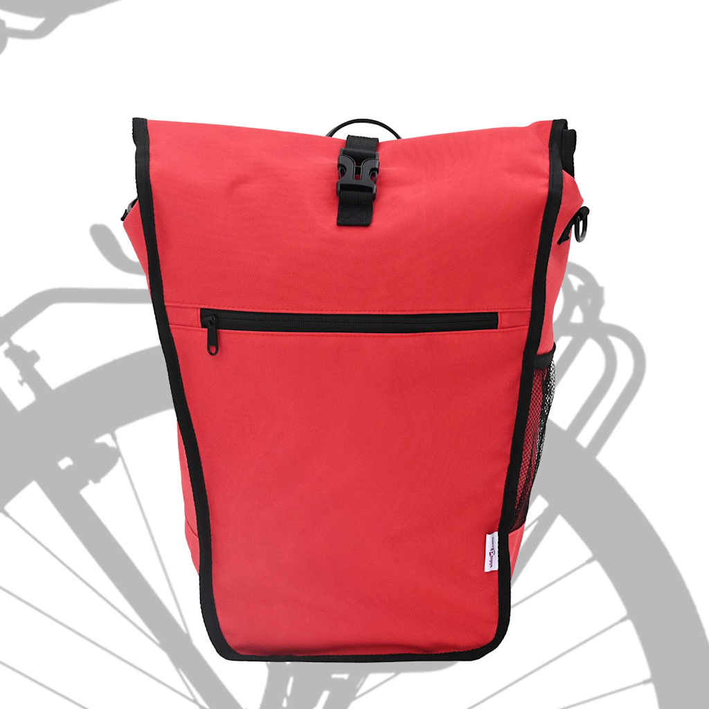 Vidaxx sac de vélo rouge 34 x 16 x 59 cm polyester