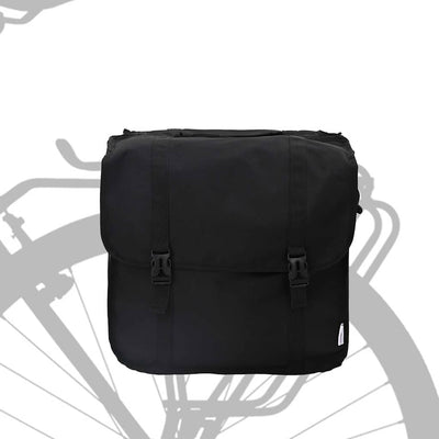 Vidaxx sac de vélo noir 40 x 18,5 x 35 cm polyester