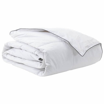 Vidaxl couette hiver blanc 260 x 220 cm plumes