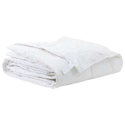 Vidaxl couette blanc 200 x 220 cm plumes