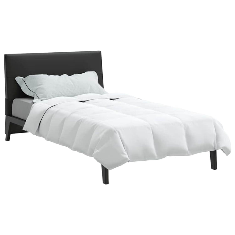 Vidaxl couette hiver blanc 140 x 220 cm plumes