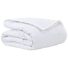 Vidaxl couette 2 en 1 blanc 135 x 200 cm plumes