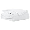 Vidaxl couette 2 en 1 blanc 240 x 220 cm plumes