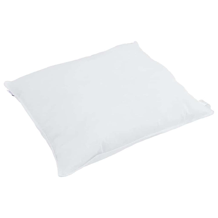 VidaXL oreiller avec coussin blanc 50 x 50 cm plumes