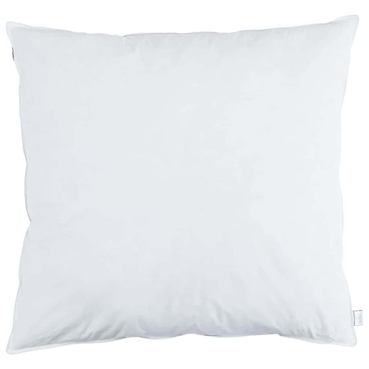 Vidaxxl oreiller avec coussin 2 pcs blanc 65 x 65 cm plumes