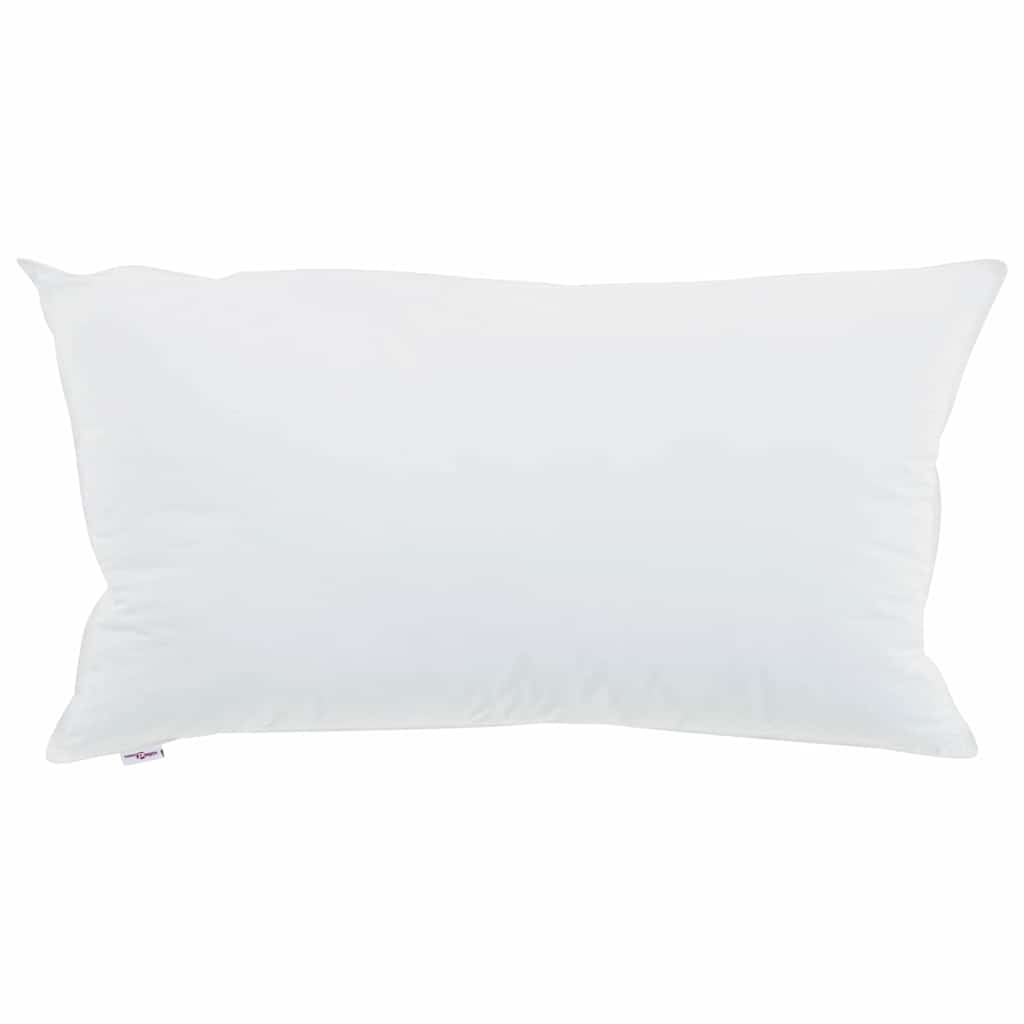 VidaXL oreiller avec coussin blanc 40 x 80 cm coton