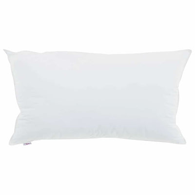VidaXL oreiller avec coussin blanc 40 x 80 cm coton