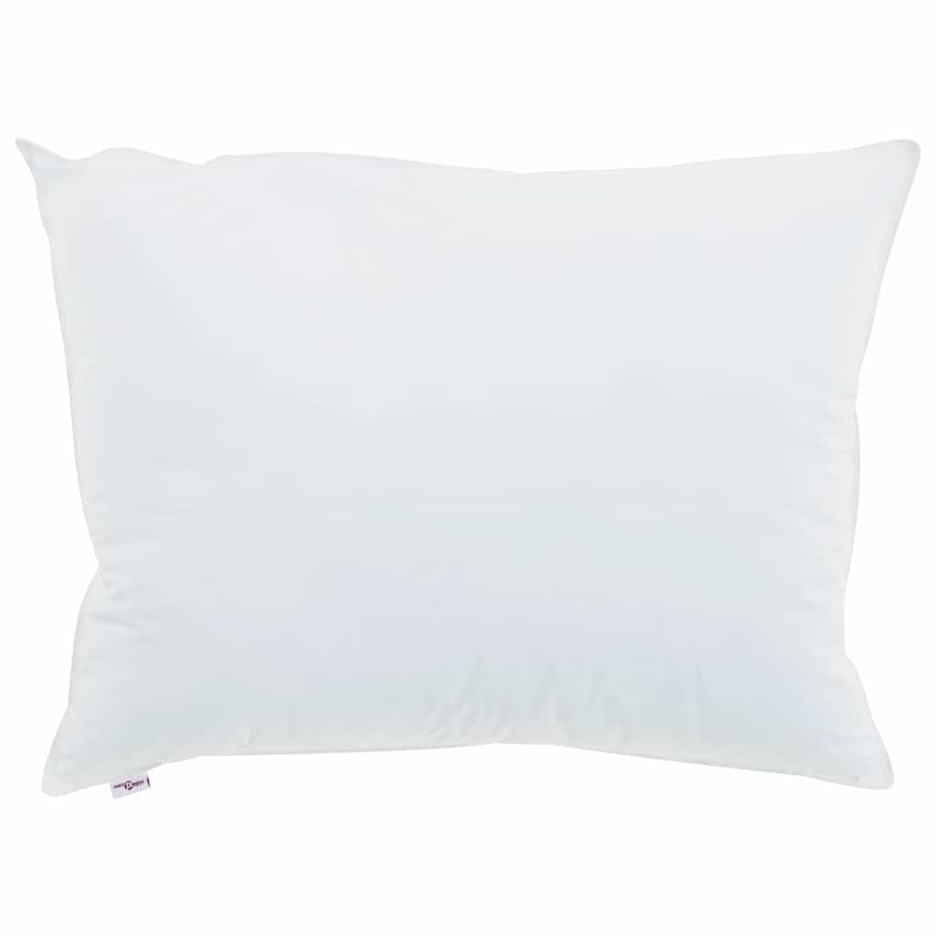 Vidaxxl oreiller avec coussin 2 pcs blanc 50 x 75 cm coton