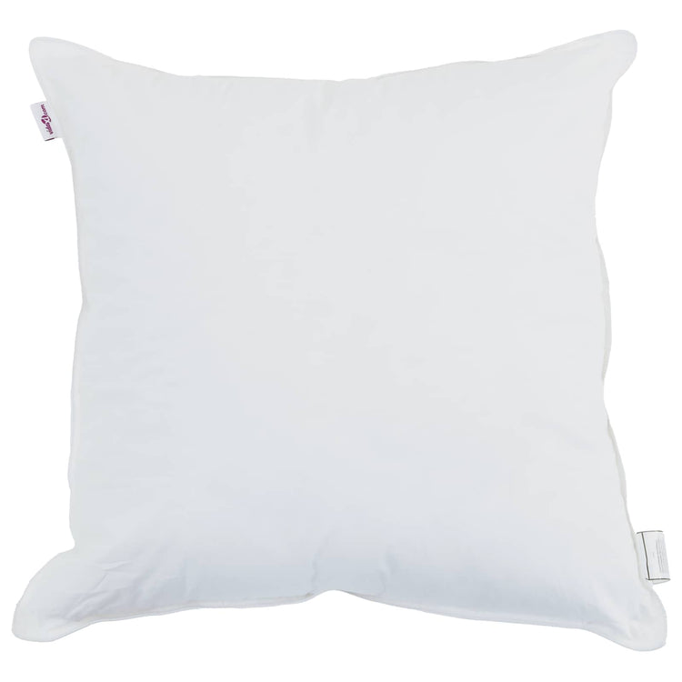 Vidaxxl oreiller avec coussin 2 pcs blanc 65 x 65 cm coton