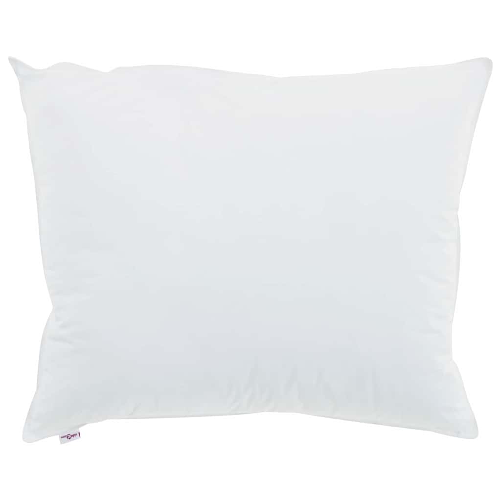 Vidaxxl oreiller avec coussin 2 pcs blanc 60 x 70 cm coton