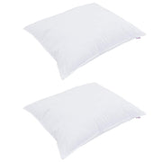 Vidaxxl oreiller avec coussin 2 pcs blanc 60 x 80 cm coton - afbeelding 3