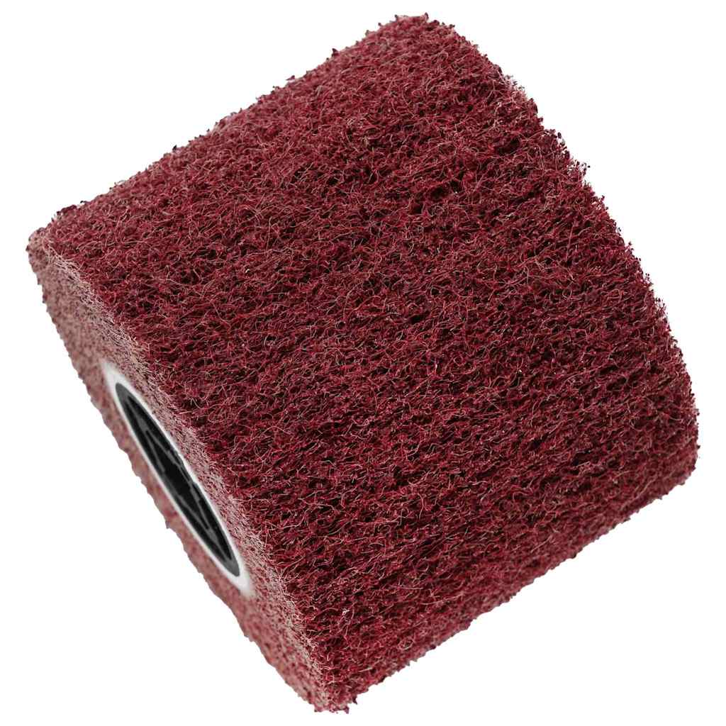 Vidaxl rouleaux abrasifs 3 pcs rouge 12 x 12 x 10 cm fibre synthétique
