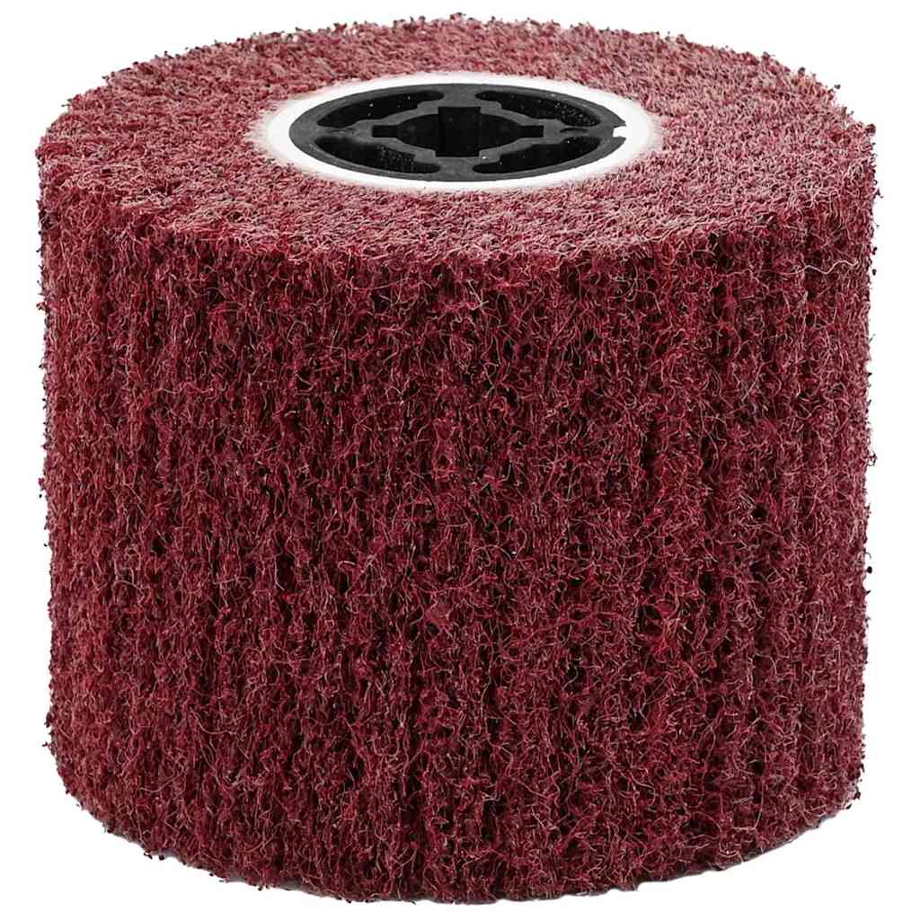 Vidaxl rouleaux abrasifs 3 pcs rouge 12 x 12 x 10 cm fibre synthétique