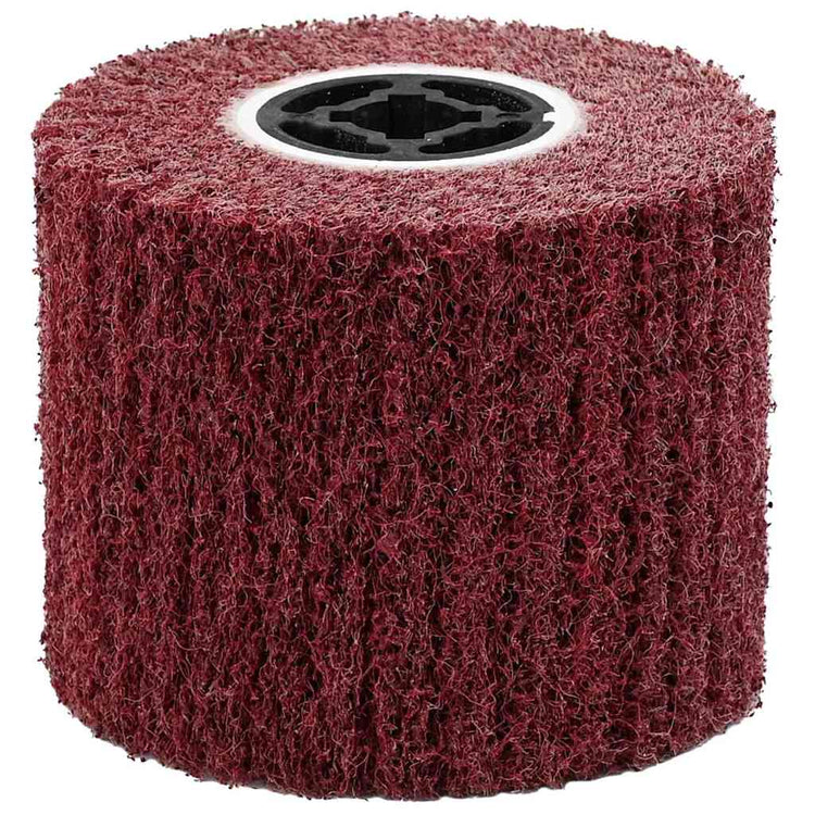 Vidaxl rouleaux abrasifs 3 pcs rouge 12 x 12 x 10 cm fibre synthétique