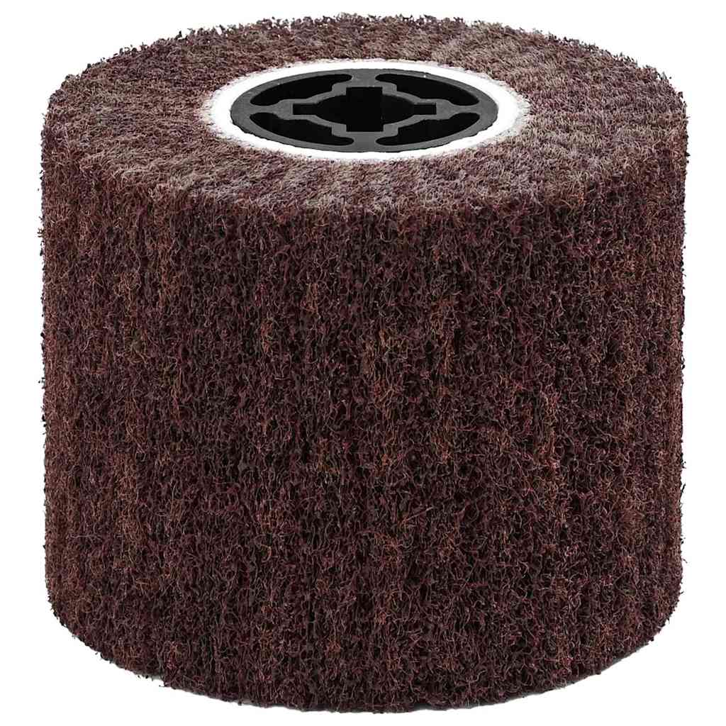 Vidaxl rouleaux abrasifs 3 pcs marron 12 x 12 x 10 cm fibre synthétique